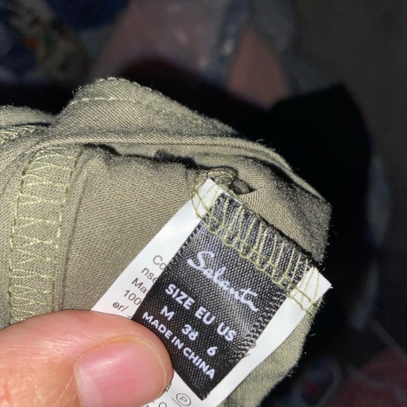 LILAC CROCHET, WRAP TIE, BLACK/ GRAY BODYCON - Picture 15 of 17